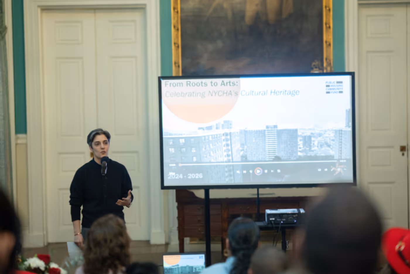 FROM ROOTS TO ARTS Program Celebrated At City Hall With NYCHA Artist-in-Residence Showcase FROM ROOTS TO ARTS Program Celebrated At City Hall With NYCHA Artist-in-Residence Showcase Image