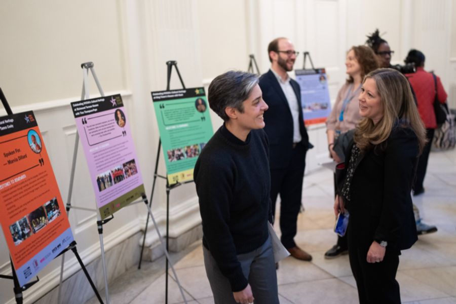 FROM ROOTS TO ARTS Program Celebrated At City Hall With NYCHA Artist-in-Residence Showcase Image