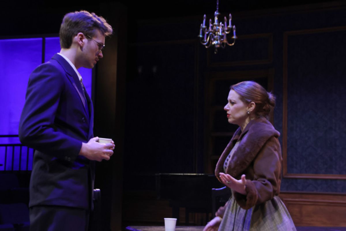 Russell Tautenhahn as Nathan and Kara Greenberg as Rosa at 