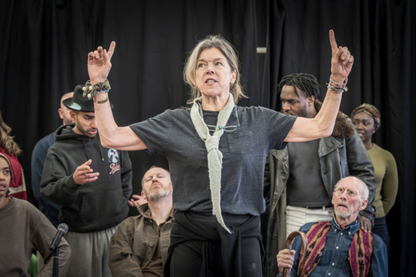 Photos: Mark Gatiss and More in Rehearsal For THE RESISTIBLE RISE OF ARTURO UI  Image