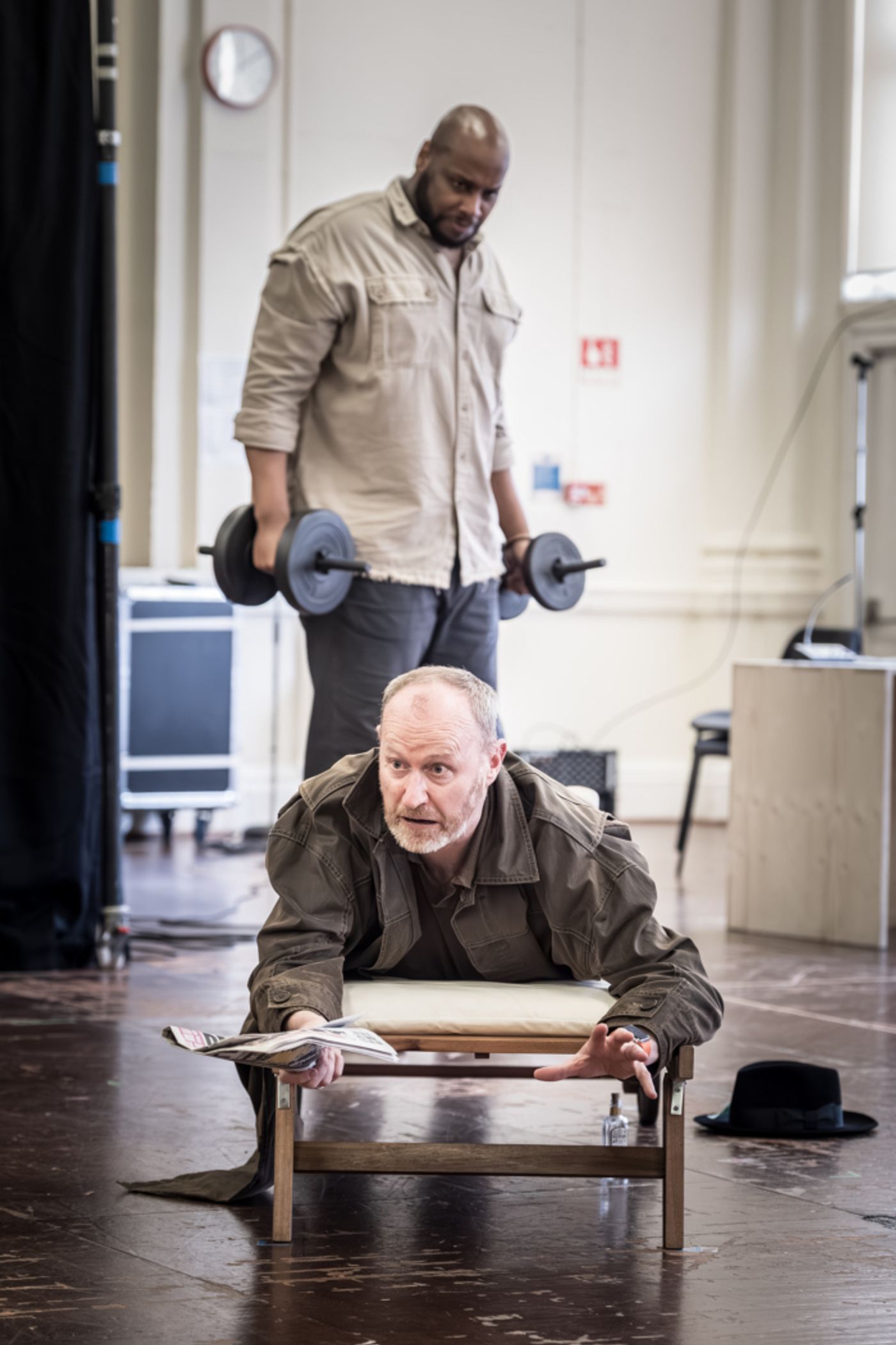 Photos: Mark Gatiss and More in Rehearsal For THE RESISTIBLE RISE OF ARTURO UI  Image