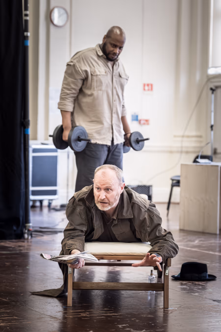 Photos: Mark Gatiss and More in Rehearsal For THE RESISTIBLE RISE OF ARTURO UI Image