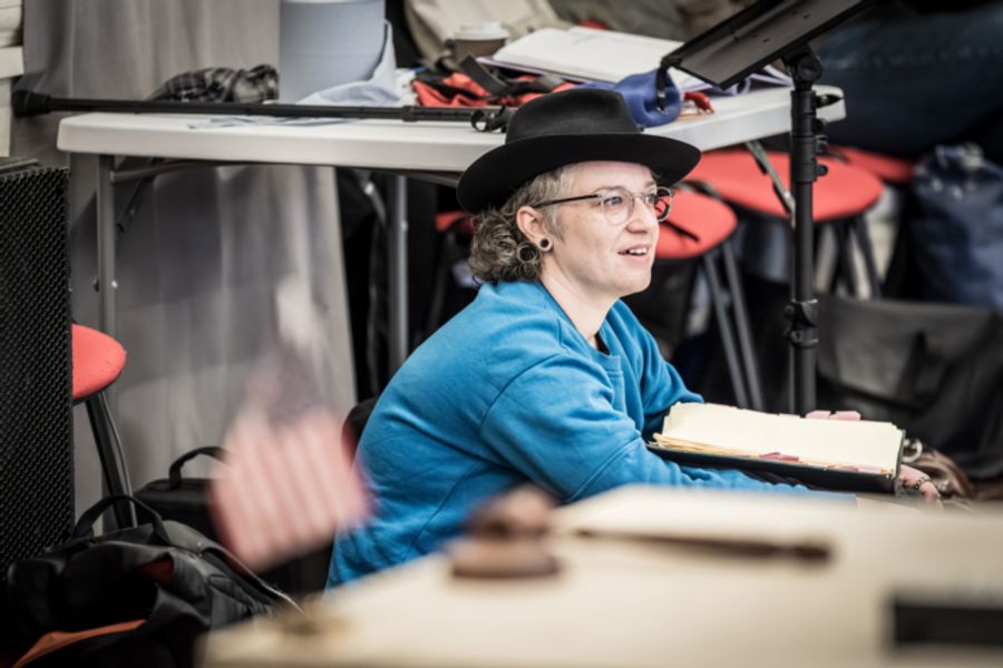 Photos: Mark Gatiss and More in Rehearsal For THE RESISTIBLE RISE OF ARTURO UI Image