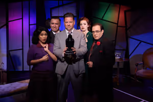 Front: Regina Fernandez, Richard Baird, Louis Lotorto, Back: Daniel A.Stevens, Shelly Photo