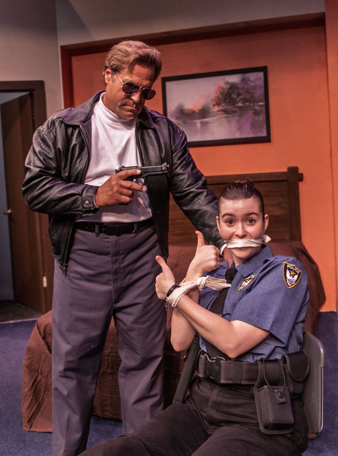 Photos: UNNECESSARY FARCE Closes SBCC Theatre Group 80th Season Photos: UNNECESSARY FARCE Closes SBCC Theatre Group 80th Season Image