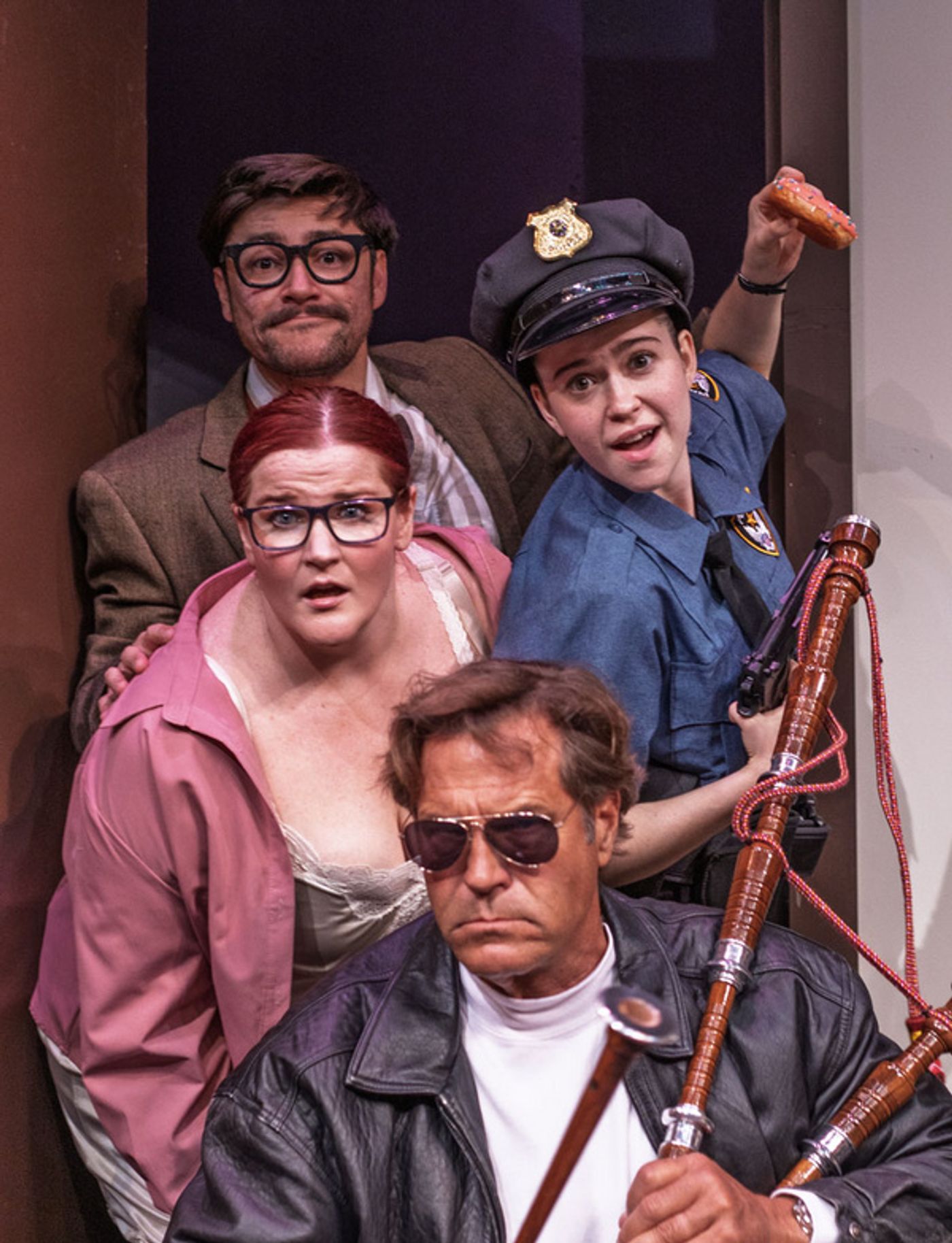 Photos: UNNECESSARY FARCE Closes SBCC Theatre Group 80th Season Photos: UNNECESSARY FARCE Closes SBCC Theatre Group 80th Season Image