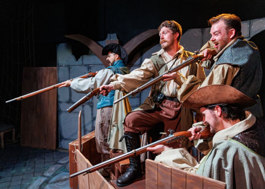 Photos: Idle Muse Theatre Company's THE THREE MUSKETEERS Image
