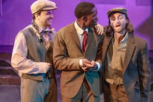 Matthew Goodrich, Oqalile Tshetshe and Elliott Moore Photo