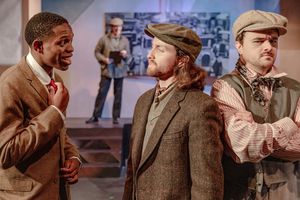 Oqalile Tshetshe, Elliott Moore and Matthew Goodrich Photo