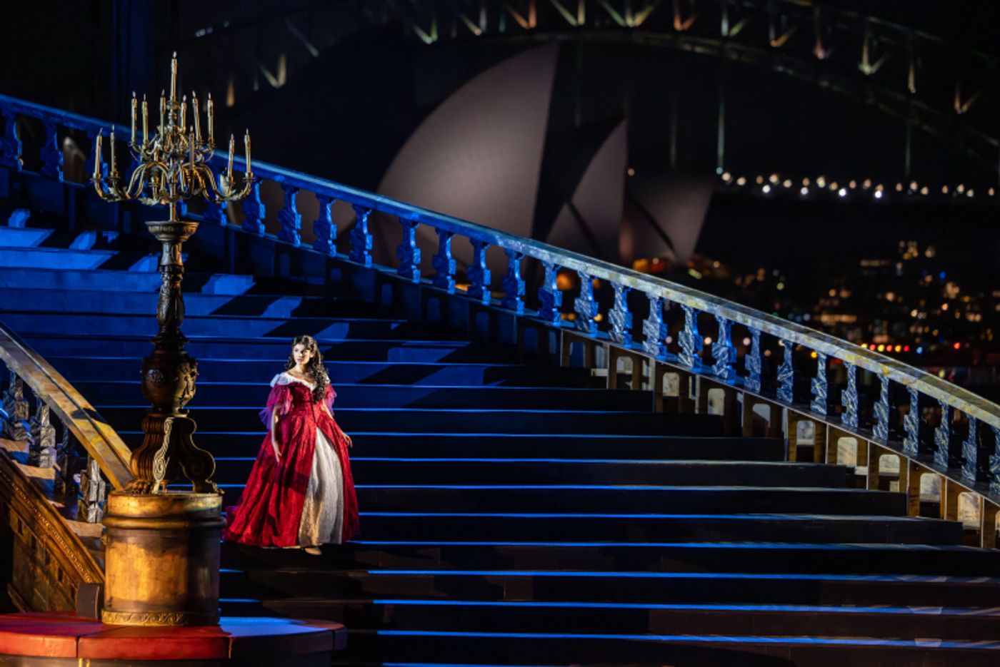 REVIEW: THE PHANTOM OF THE OPERA Returns to Handa Opera On Sydney Harbour With A Revival Of Simon Phillips’ 2022 Production.  Image