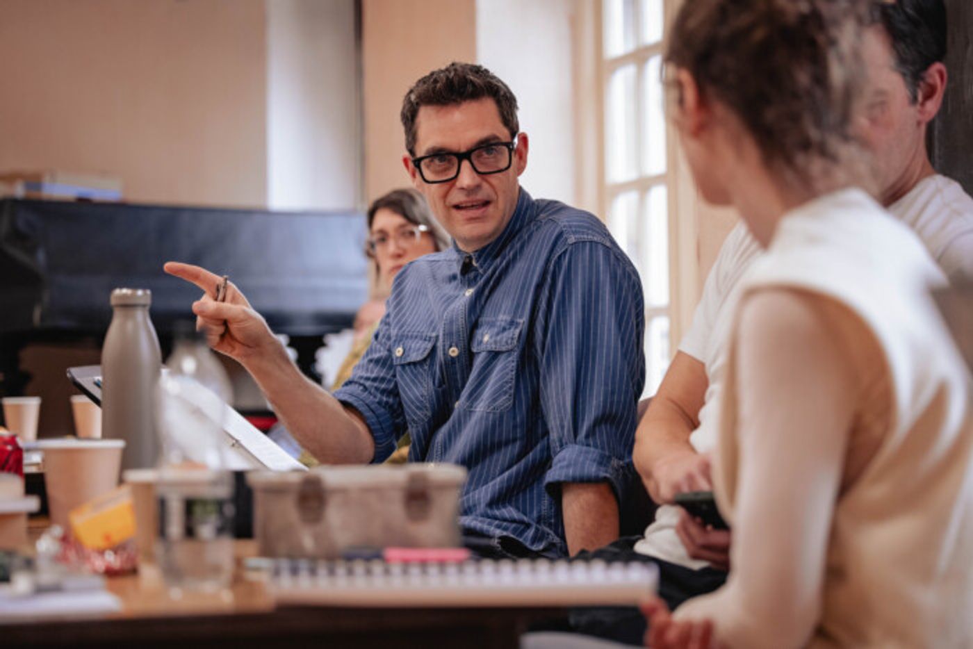 Photos: THE PRICE in Rehearsal at the Marylebone Theatre  Image