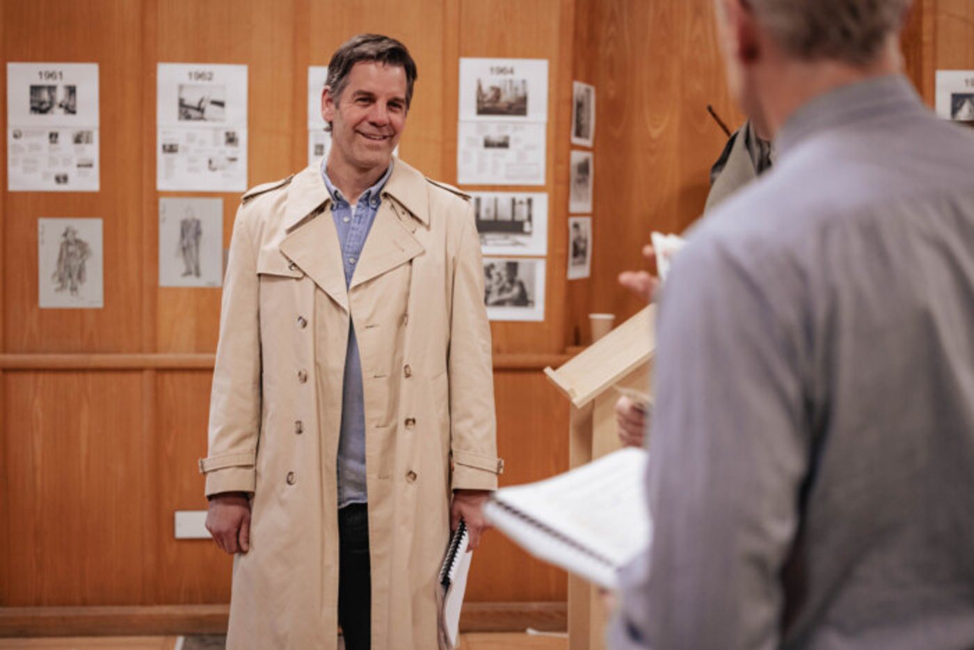 Photos: THE PRICE in Rehearsal at the Marylebone Theatre  Image