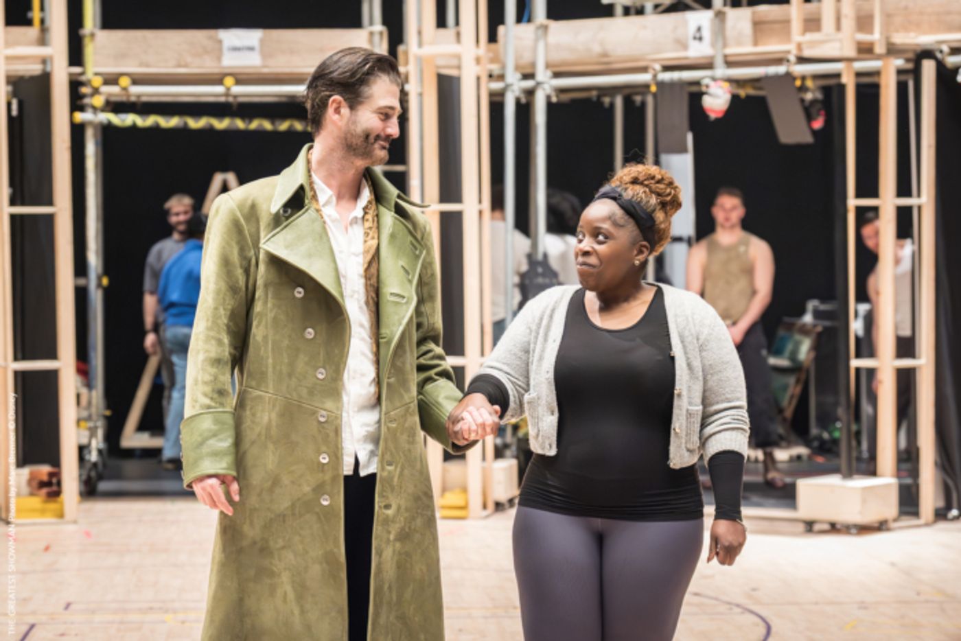 Photos: Oliver Tompsett, Samantha Barks, and More in Rehearsal For THE GREATEST SHOWMAN Photos: Oliver Tompsett, Samantha Barks, and More in Rehearsal For THE GREATEST SHOWMAN Image