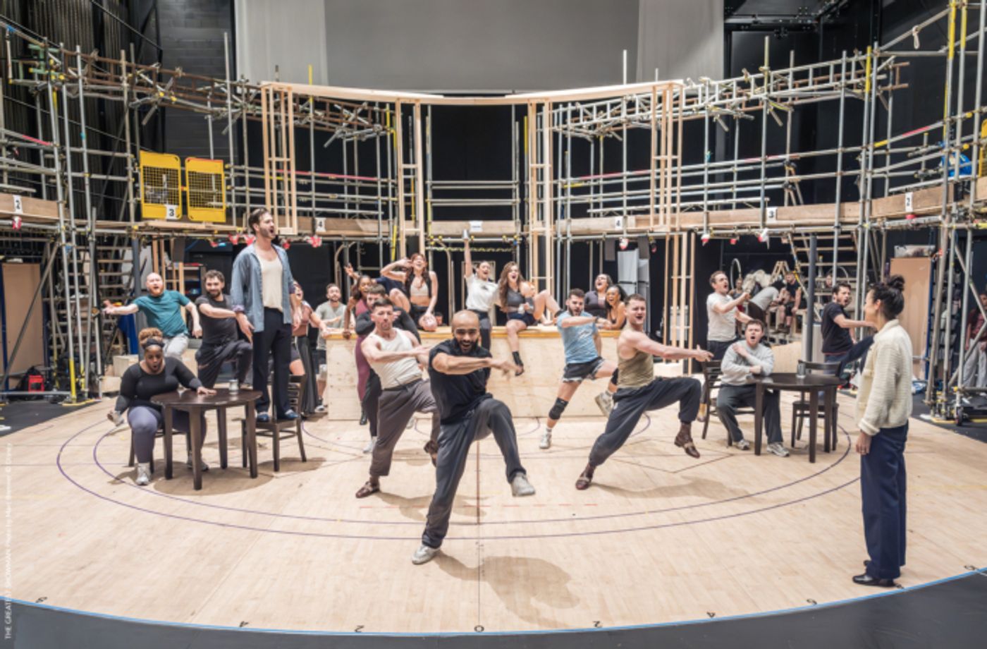 Photos: Oliver Tompsett, Samantha Barks, and More in Rehearsal For THE GREATEST SHOWMAN Photos: Oliver Tompsett, Samantha Barks, and More in Rehearsal For THE GREATEST SHOWMAN Image