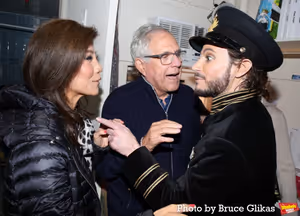 Frankie Grande, Les Moonves and Julie Chen Moonves @ BroadwayWorld Frankie Grande, Les Moonves and Julie Chen Moonves Photo