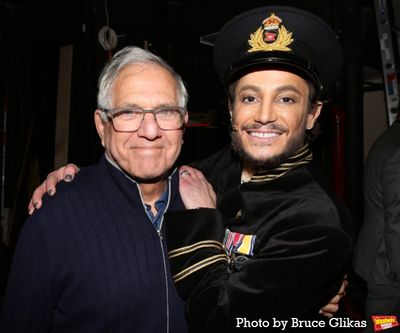 Les Moonves and Frankie Grande  Photo
