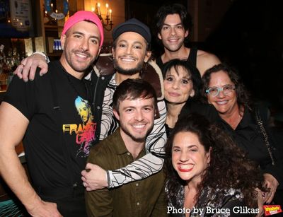 Dominic Antonio Crossey, Doug Middlebrook, Frankie Grande, Hale Grande, Joan Grande,  Photo