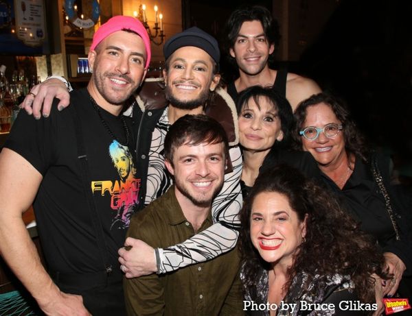 Dominic Antonio Crossey, Doug Middlebrook, Frankie Grande, Hale Grande, Joan Grande,  Photo