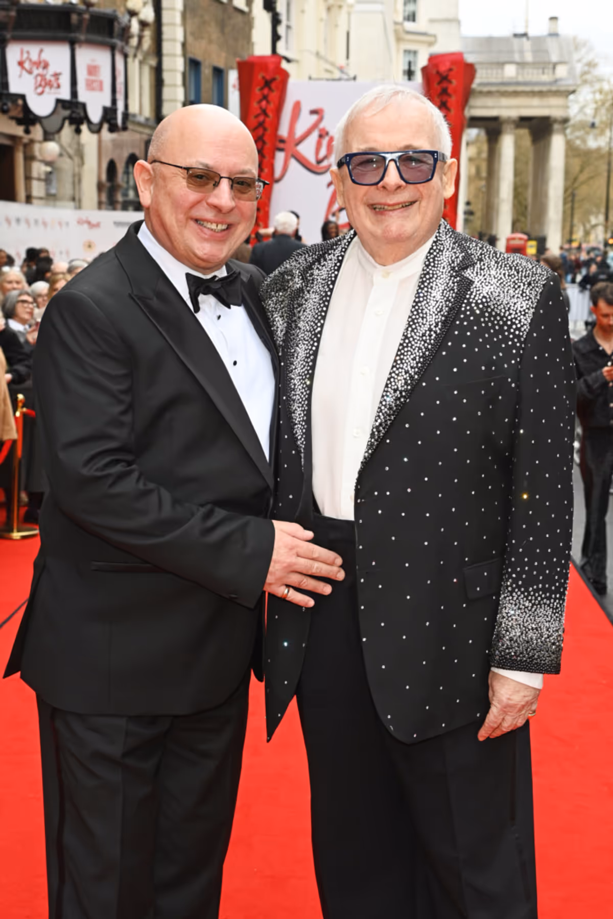 Neil Sinclair and Christopher Biggins  at 