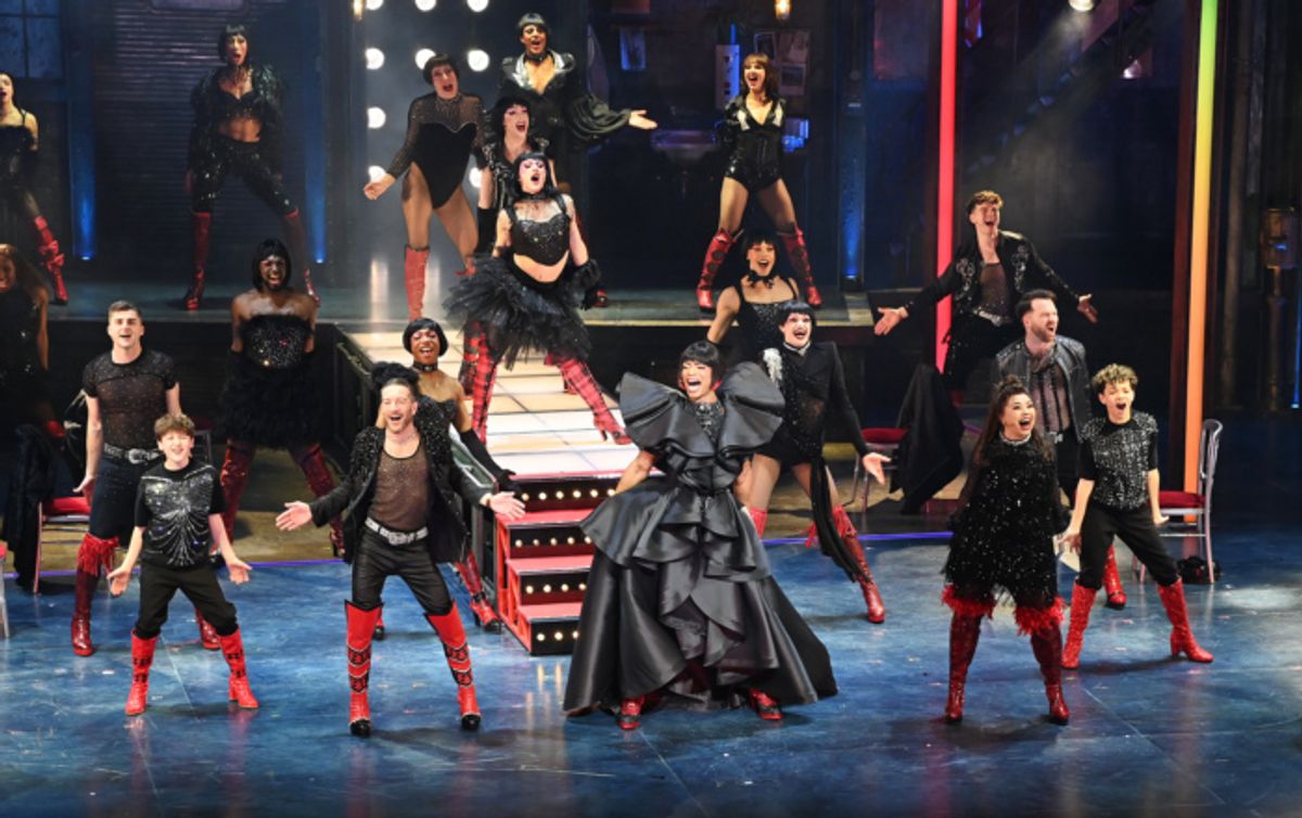 Matt Cardle, Johannes Radebe and Courtney Bowman  at 