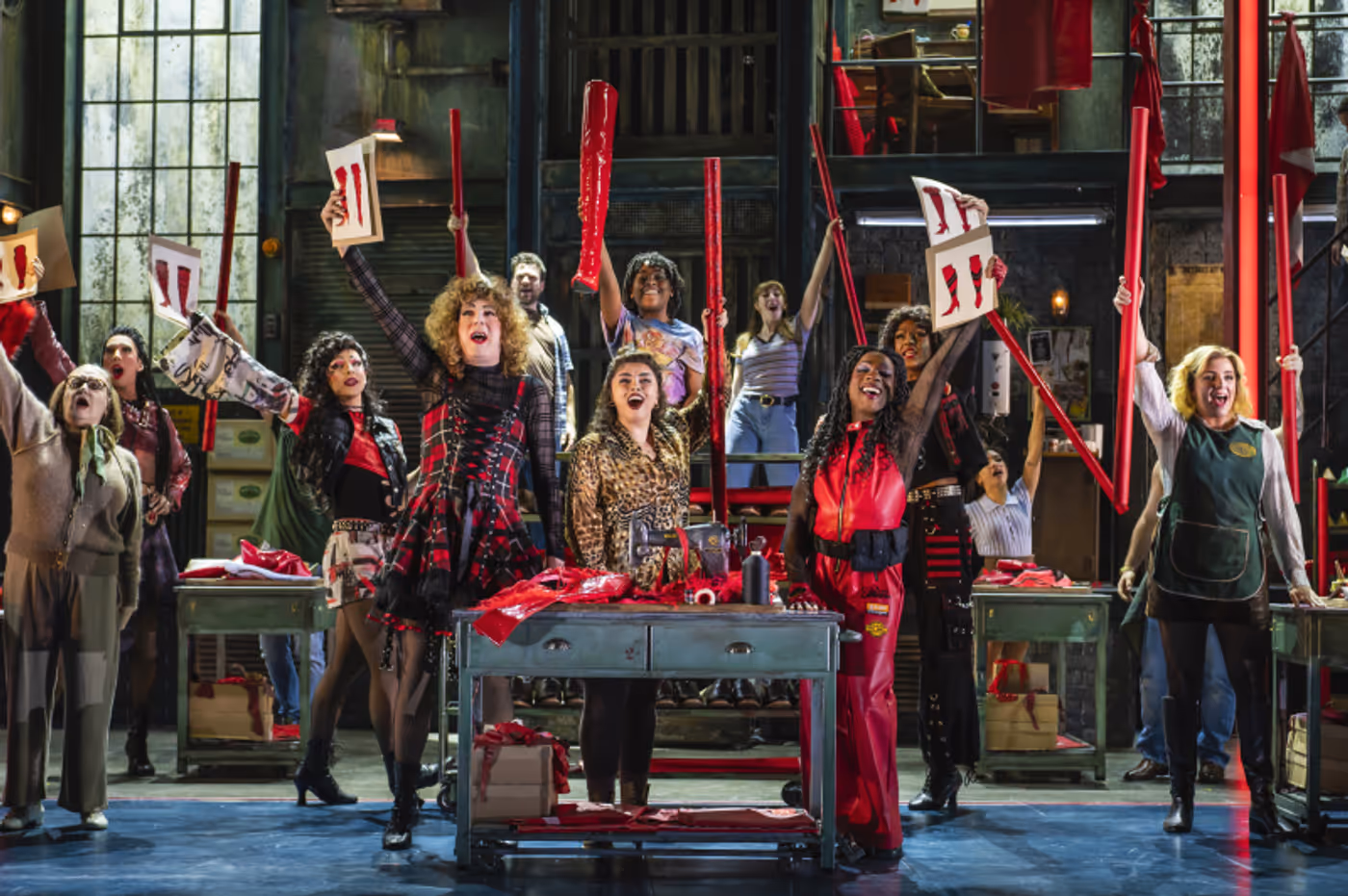 Review: KINKY BOOTS, Starring Johannes Radebe & Matt Cardle  Image