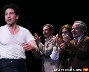 Jon Bernthal, Ebon Moss-Bachrach, Jessica Hecht and John Ortiz Photo