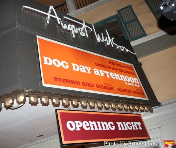 Signage at The August Wilson Theatre Photo