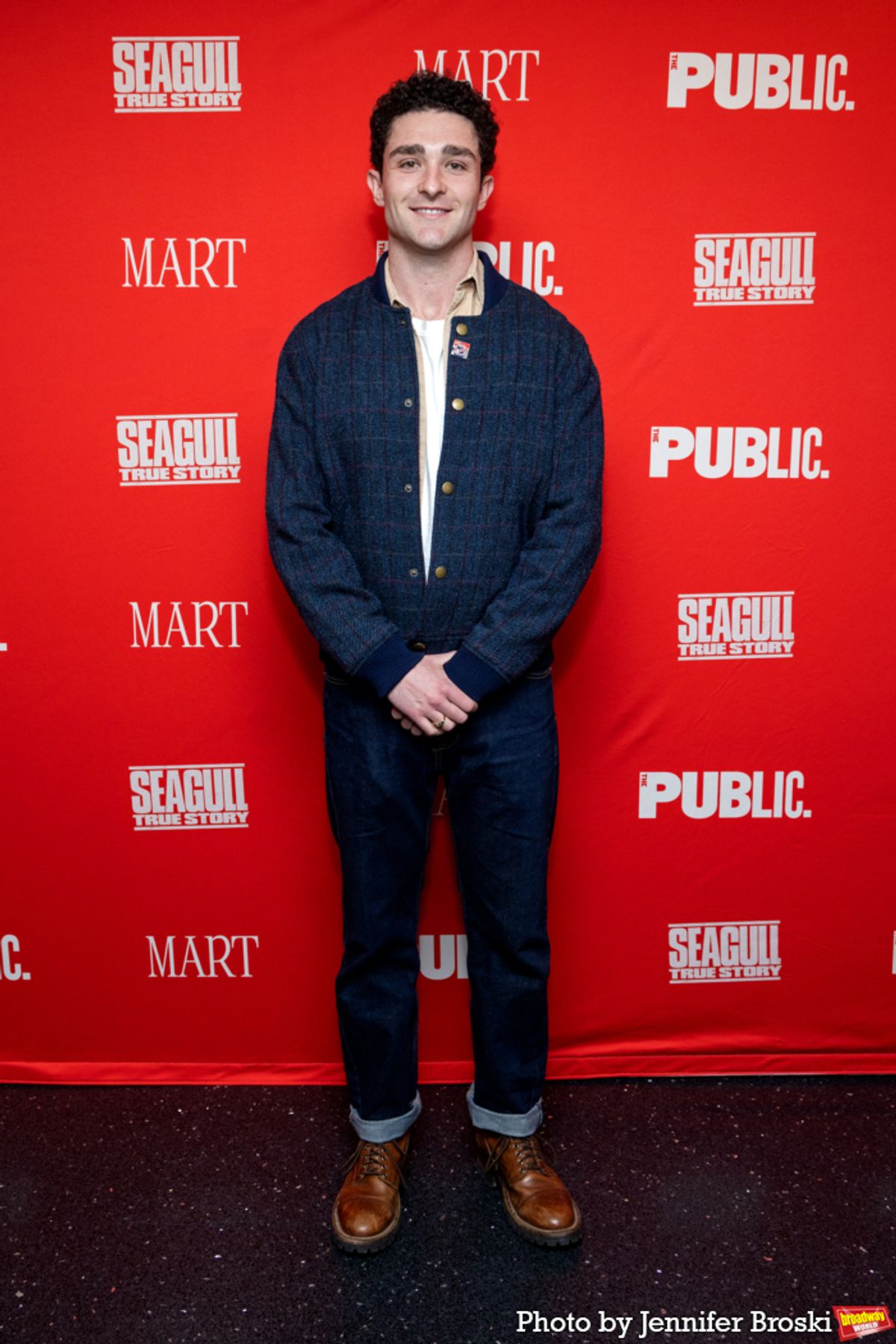 Myles McCabe at Photos: SEAGULL: TRUE STORY Celebrates Opening Night at the Public Theater