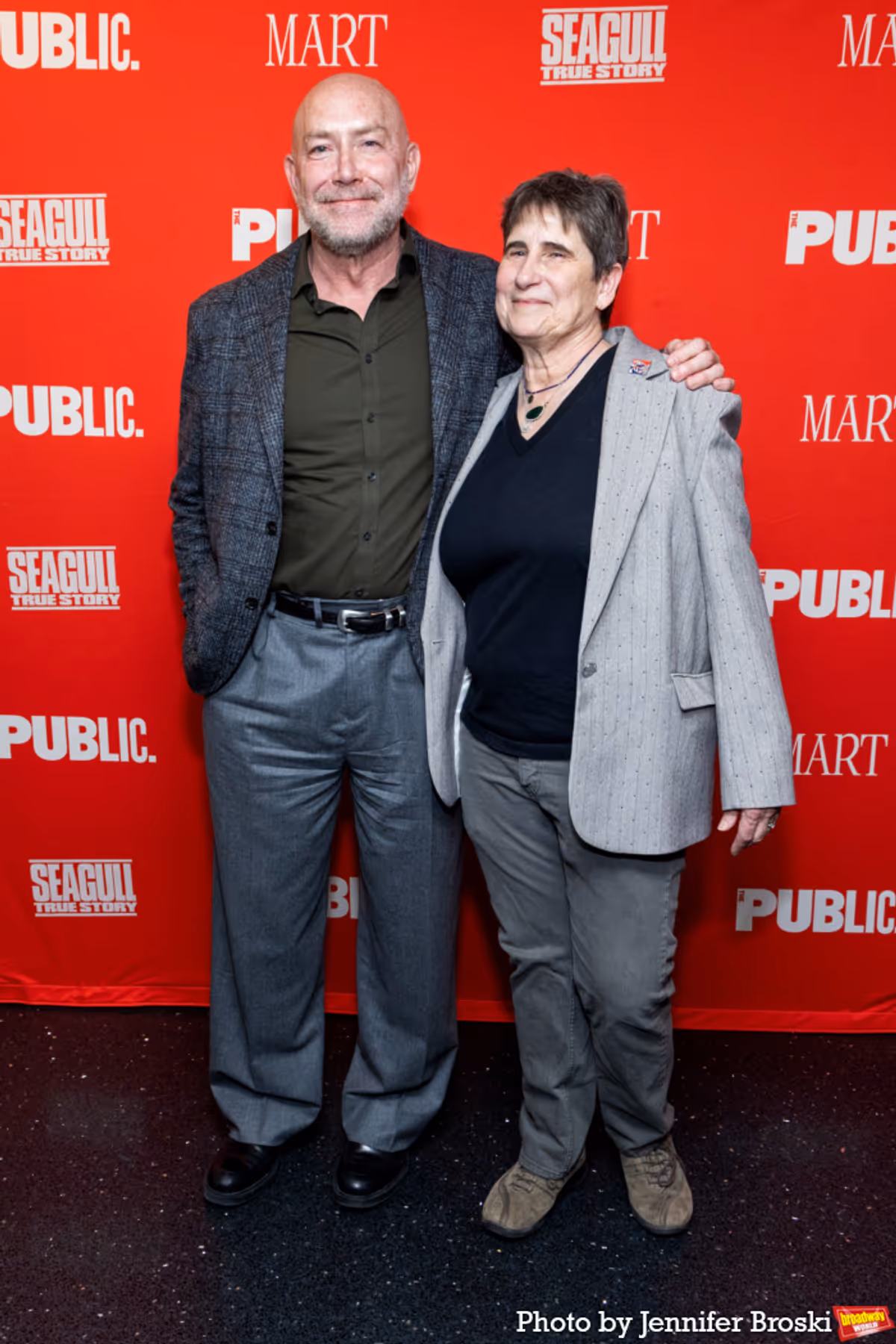 Patrick Willingham, Ruth Sternberg at Photos: SEAGULL: TRUE STORY Celebrates Opening Night at the Public Theater