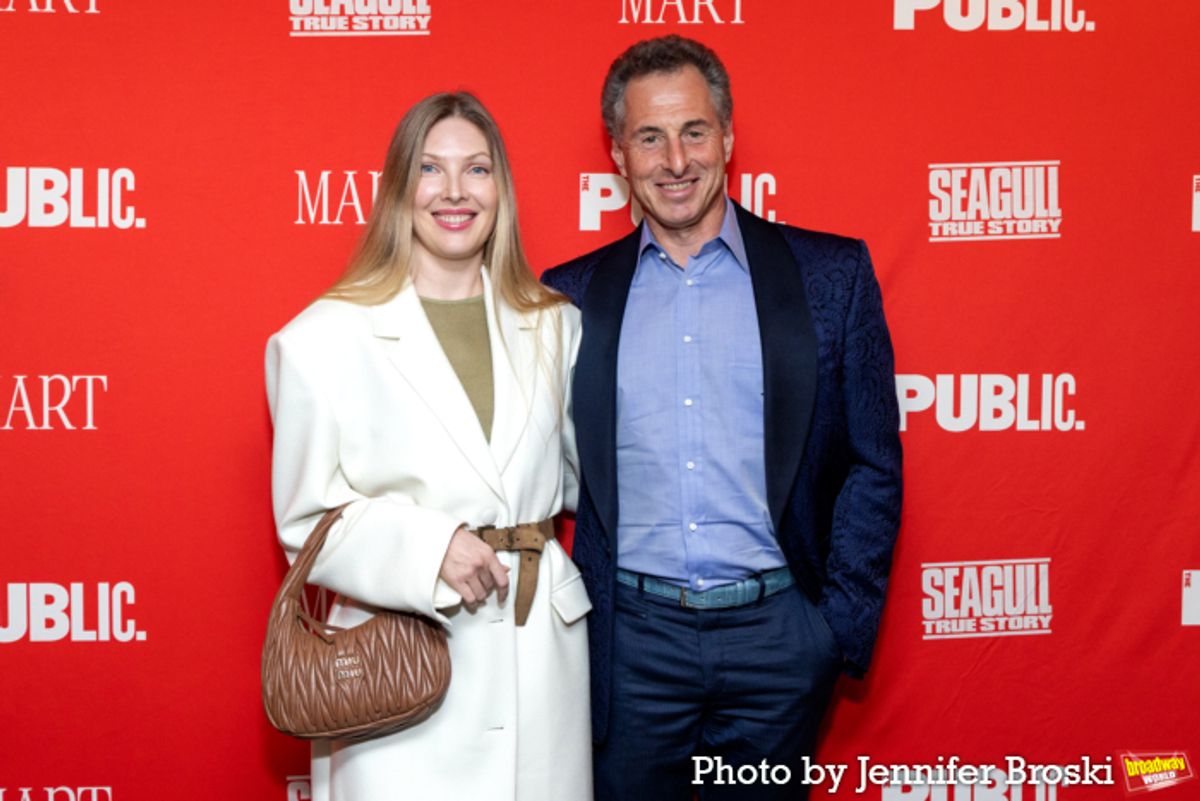 Natalia Bychkova, Alexander Shustorovich at Photos: SEAGULL: TRUE STORY Celebrates Opening Night at the Public Theater