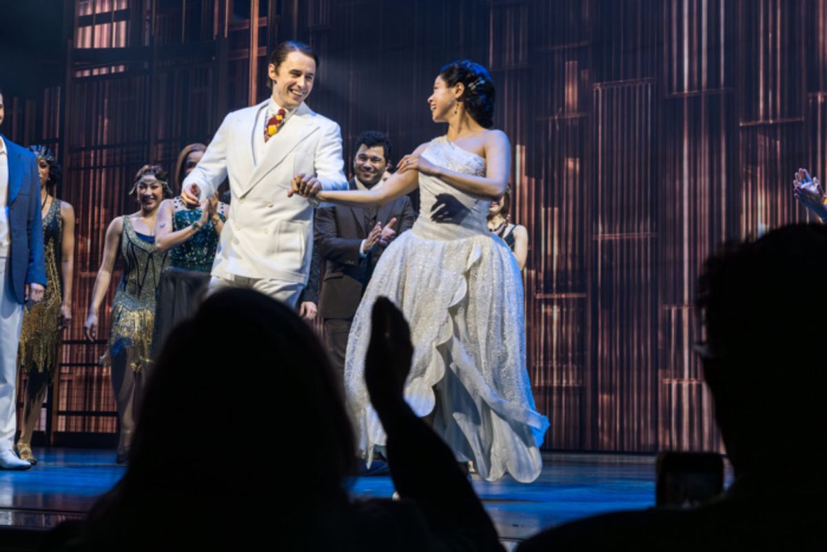 Reeve Carney & Eva Noblezada at 