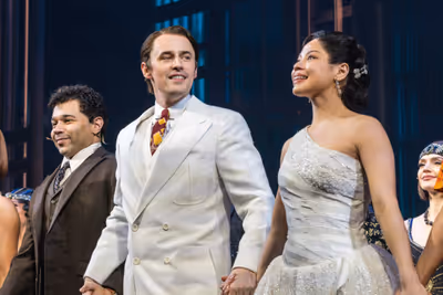 Corbin Bleu, Reeve Carney & Eva Noblezada Photo