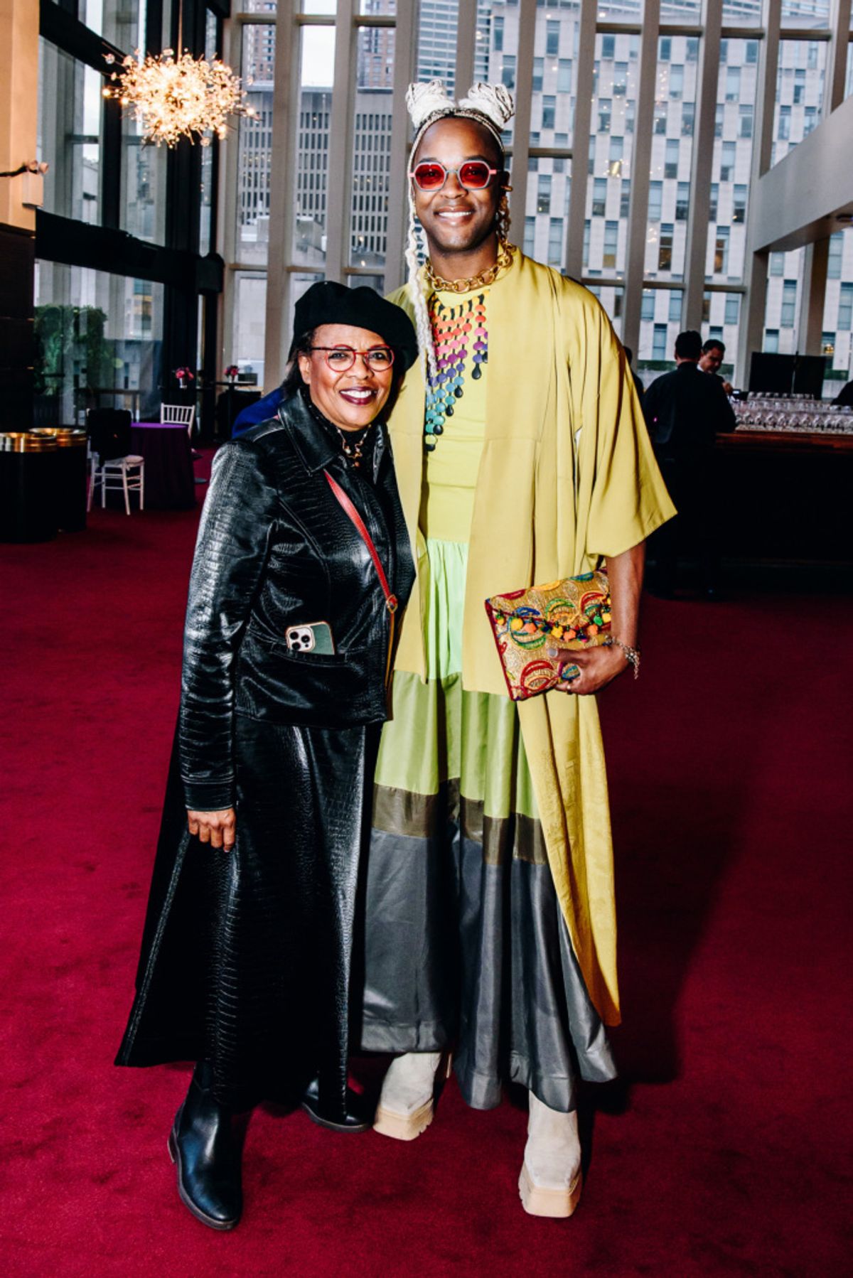 Colleen Jennings-Roggensack and J. Harrison Ghee.Photo by Nina Westervelt at 