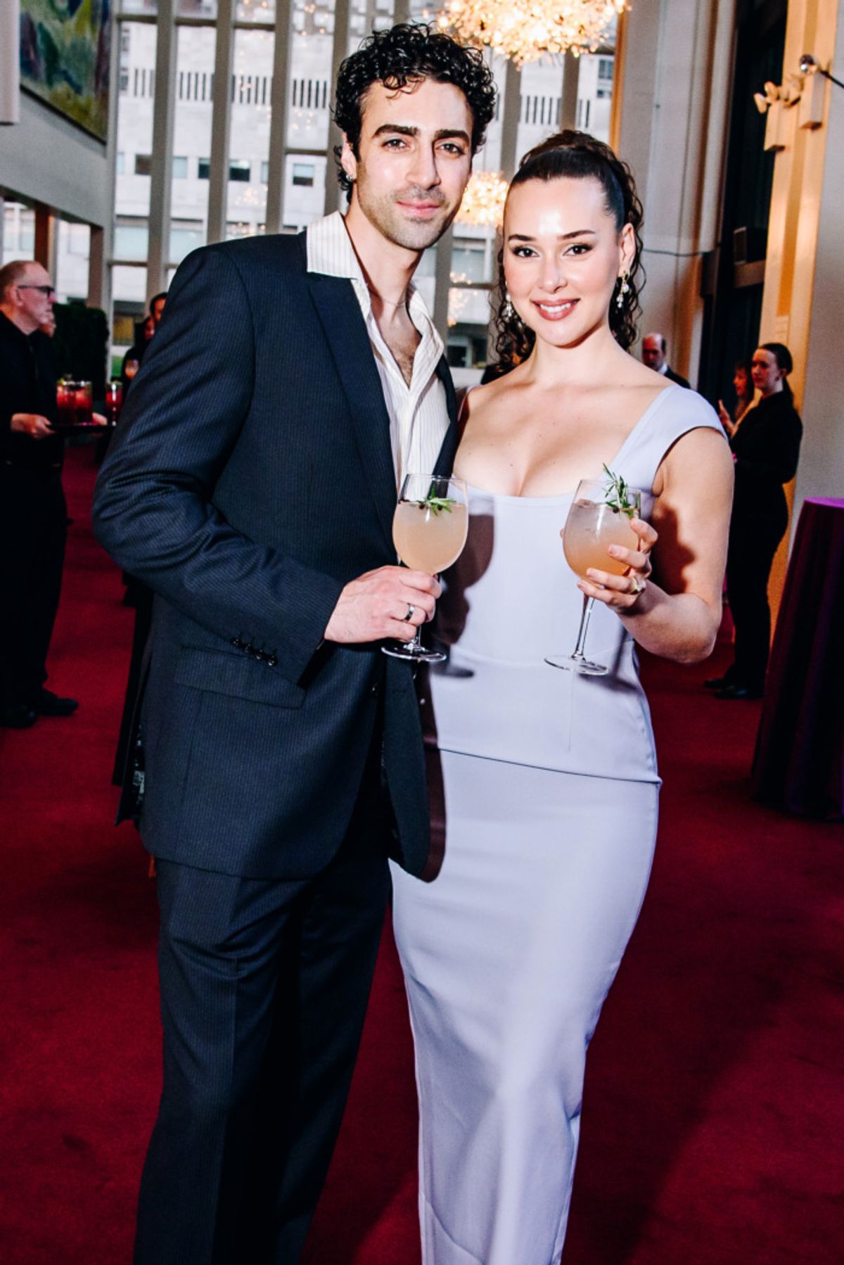 Rodd Cyrus and Shereen Ahmed.Photo by Nina Westervelt at 