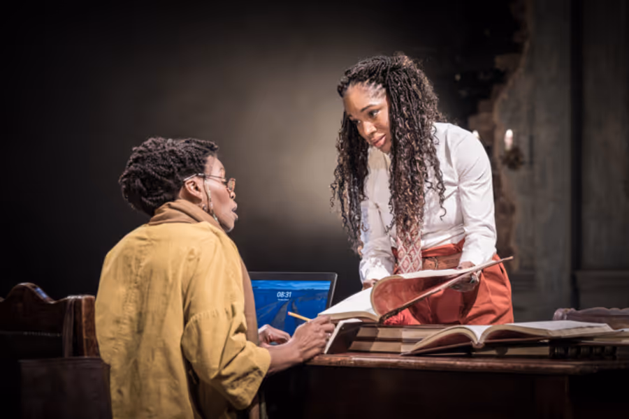 Photos: Rakie Ayola, Sylvestra Le Touzel, Cherrelle Skeete in THE AUTHENTICATOR in the UK Image