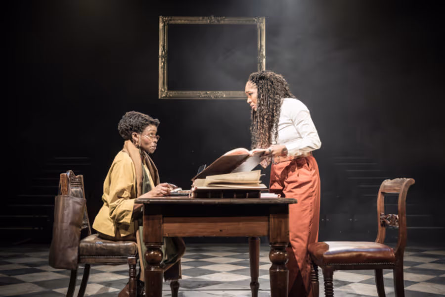 Photos: Rakie Ayola, Sylvestra Le Touzel, Cherrelle Skeete in THE AUTHENTICATOR in the UK Image