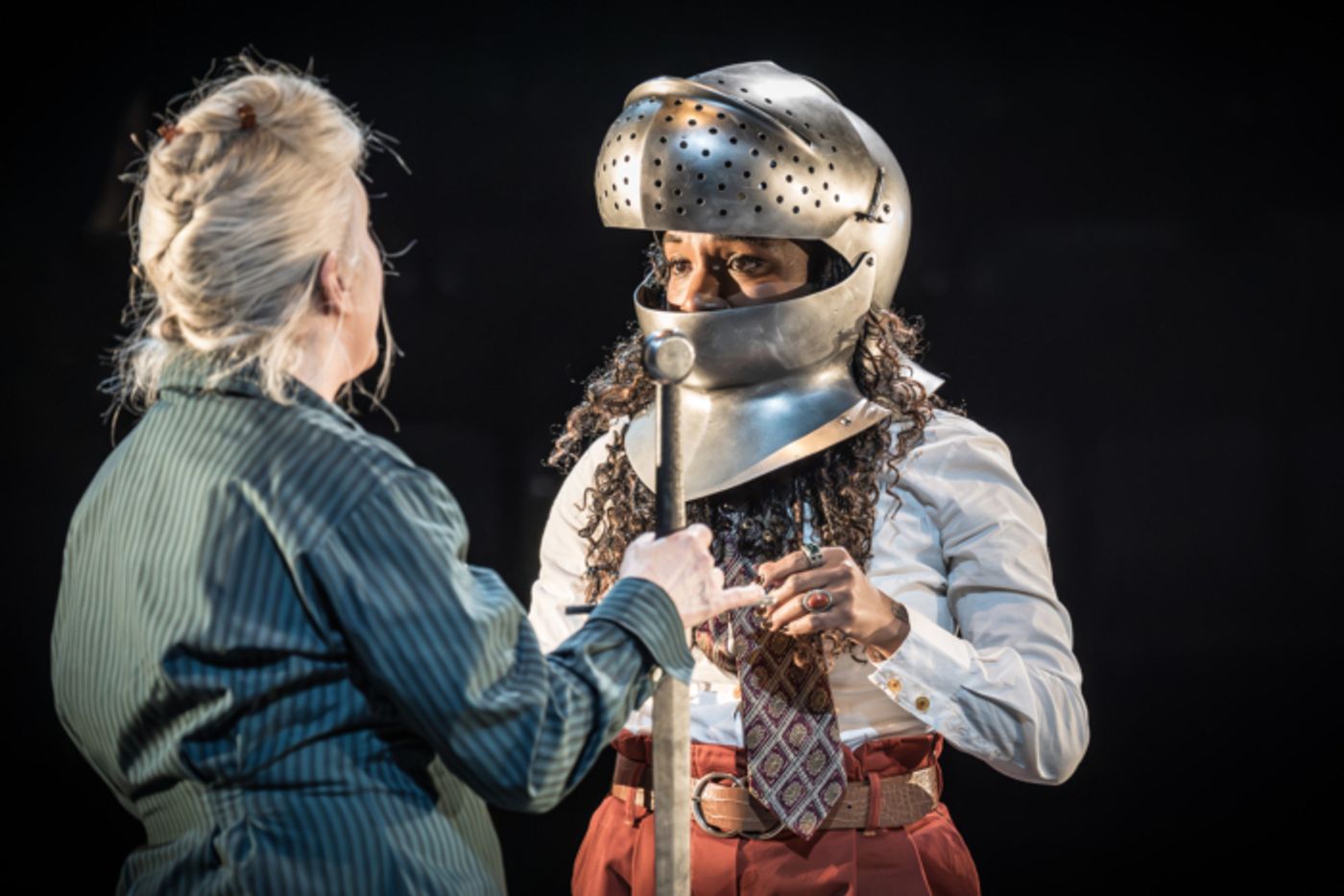 Photos: Rakie Ayola, Sylvestra Le Touzel, Cherrelle Skeete in THE AUTHENTICATOR in the UK Photos: Rakie Ayola, Sylvestra Le Touzel, Cherrelle Skeete in THE AUTHENTICATOR in the UK Image