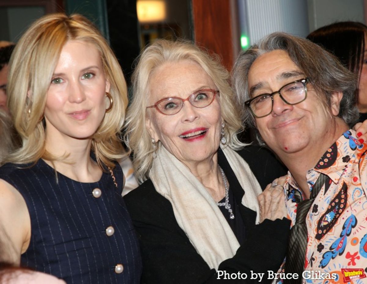 Marissa Bregman, Corneilia Sharpe Bregman and Playwright Stephen Adly Guirgis at 