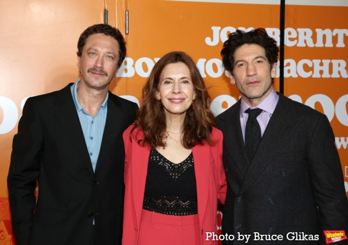 Ebon Moss-Bachrach, Jessica Hecht and Jon Bernthal  at 