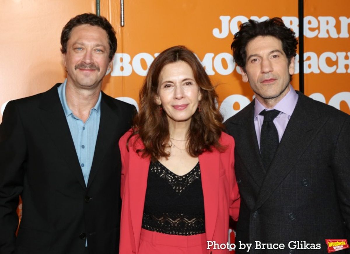 Ebon Moss-Bachrach, Jessica Hecht and Jon Bernthal  at 
