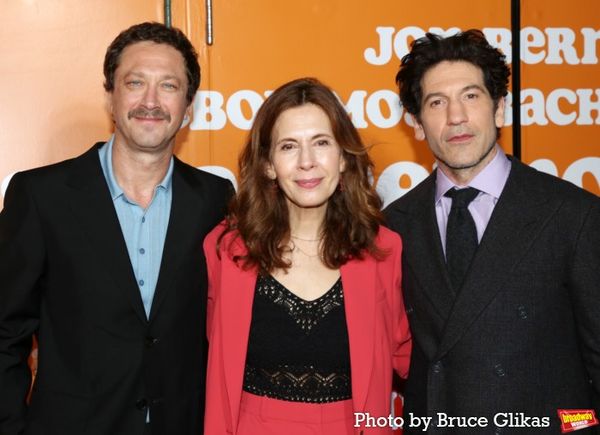 Ebon Moss-Bachrach, Jessica Hecht and Jon Bernthal  Photo