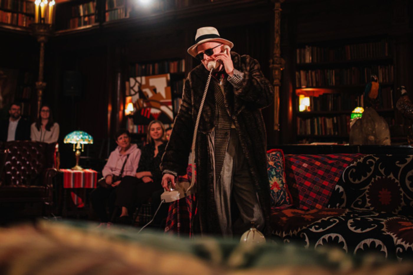 Photos: Jesse Tyler Ferguson as Truman Capote in TRU Off-Broadway Photos: Jesse Tyler Ferguson as Truman Capote in TRU Off-Broadway Image