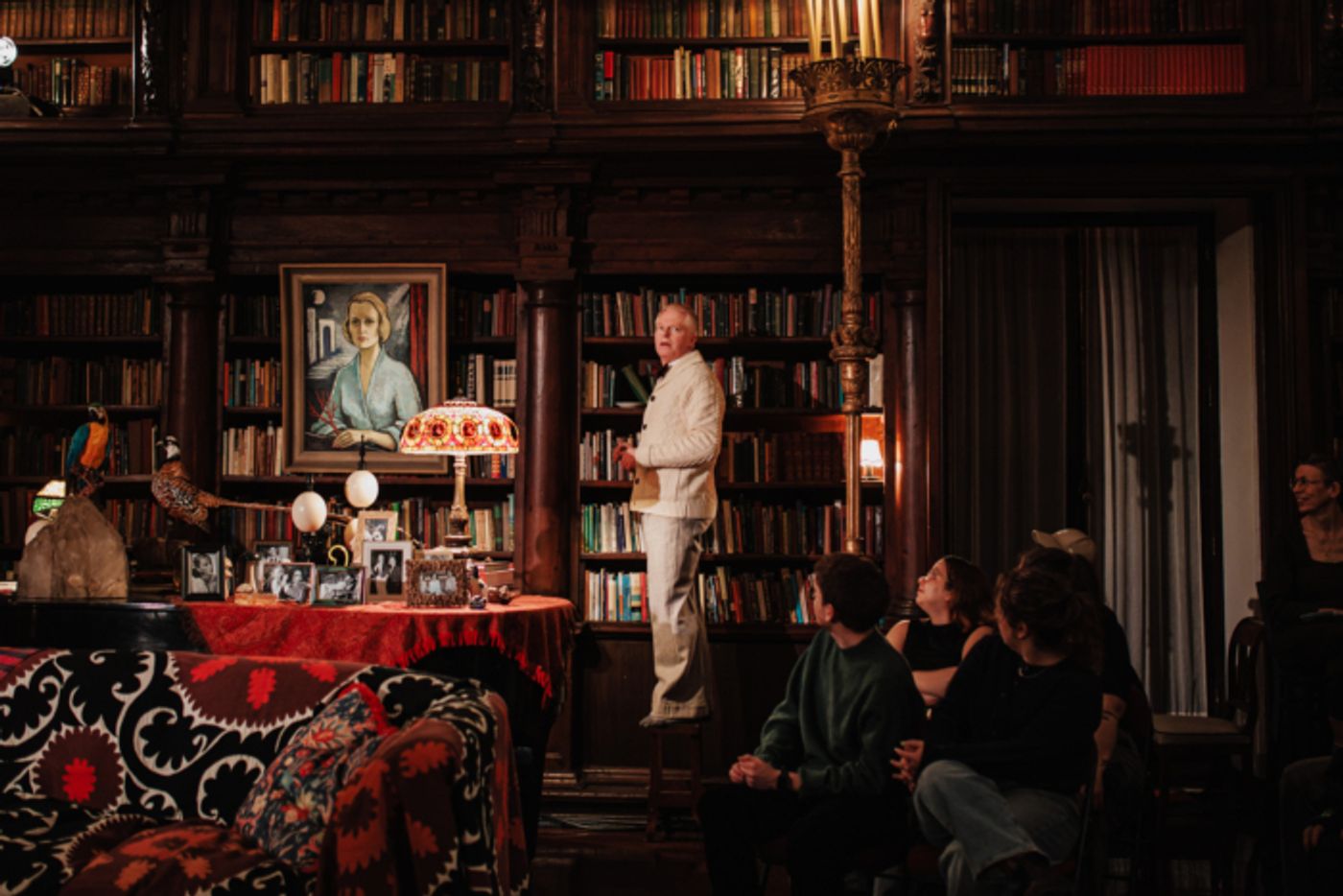 Photos: Jesse Tyler Ferguson as Truman Capote in TRU Off-Broadway Photos: Jesse Tyler Ferguson as Truman Capote in TRU Off-Broadway Image