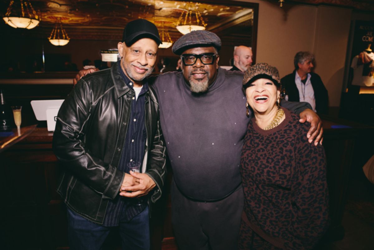 Ruben Santiago-Hudson, Cedric 'The Entertainer' and Debbie Allen at 