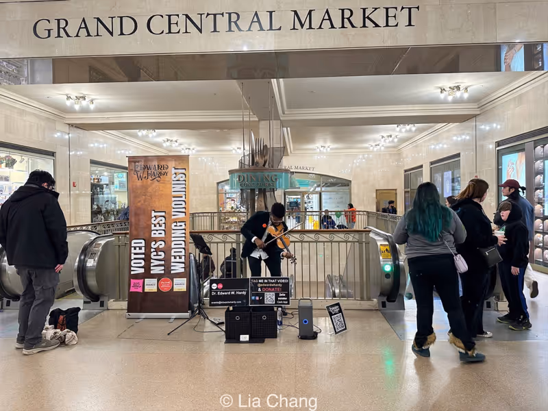 Photos: Edward W. Hardy Brings SUBWAY SERIES To Grand Central Terminal — photo 15 of 28
