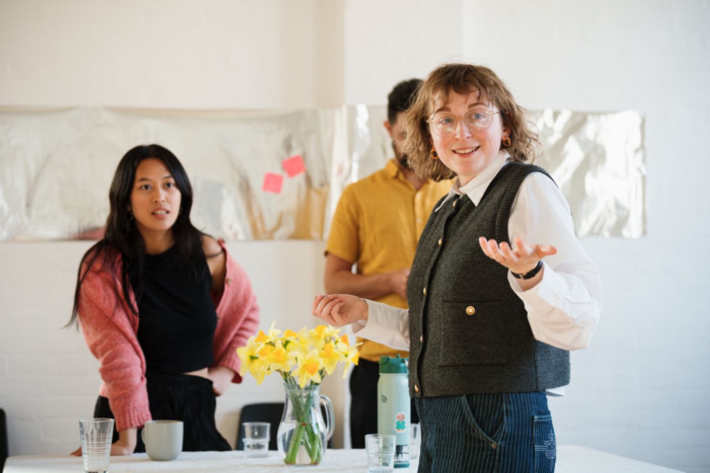 Photos: THE WAVES in Rehearsal at Jermyn Street Theatre  Image