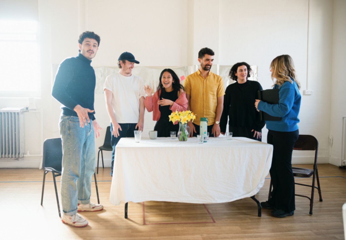 Photos: THE WAVES in Rehearsal at Jermyn Street Theatre  Image