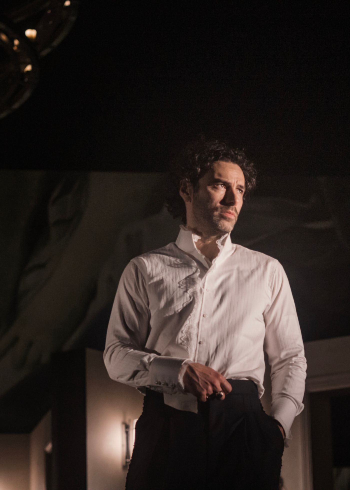 Photos: Monica Barbaro, Lesley Manville and Aidan Turner in LES LIAISONS DANGEREUSES Photos: Monica Barbaro, Lesley Manville and Aidan Turner in LES LIAISONS DANGEREUSES Image