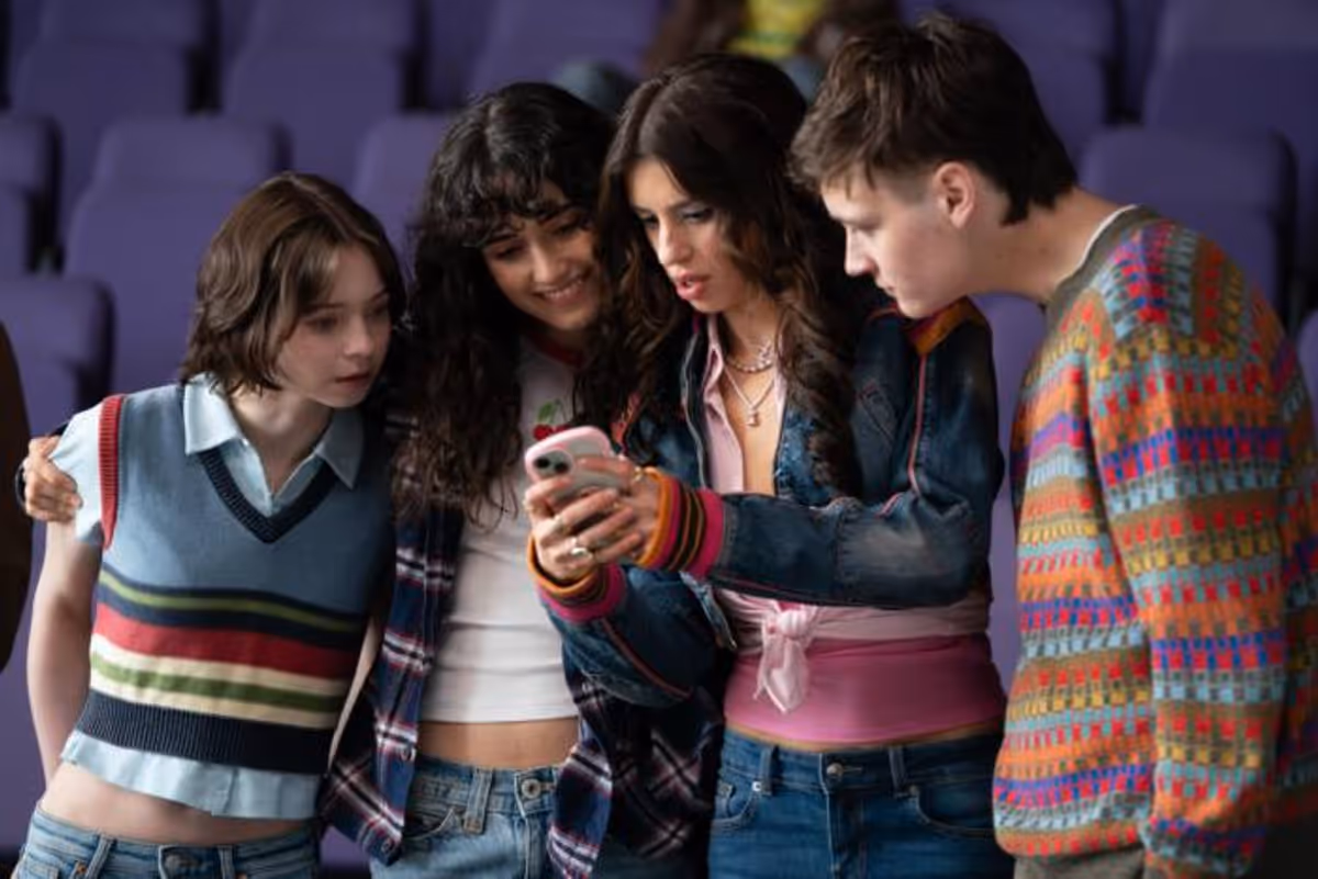 Emma Myers, Asha Banks, Yali Topol Margalith, and Jude Morgan-Collie at 