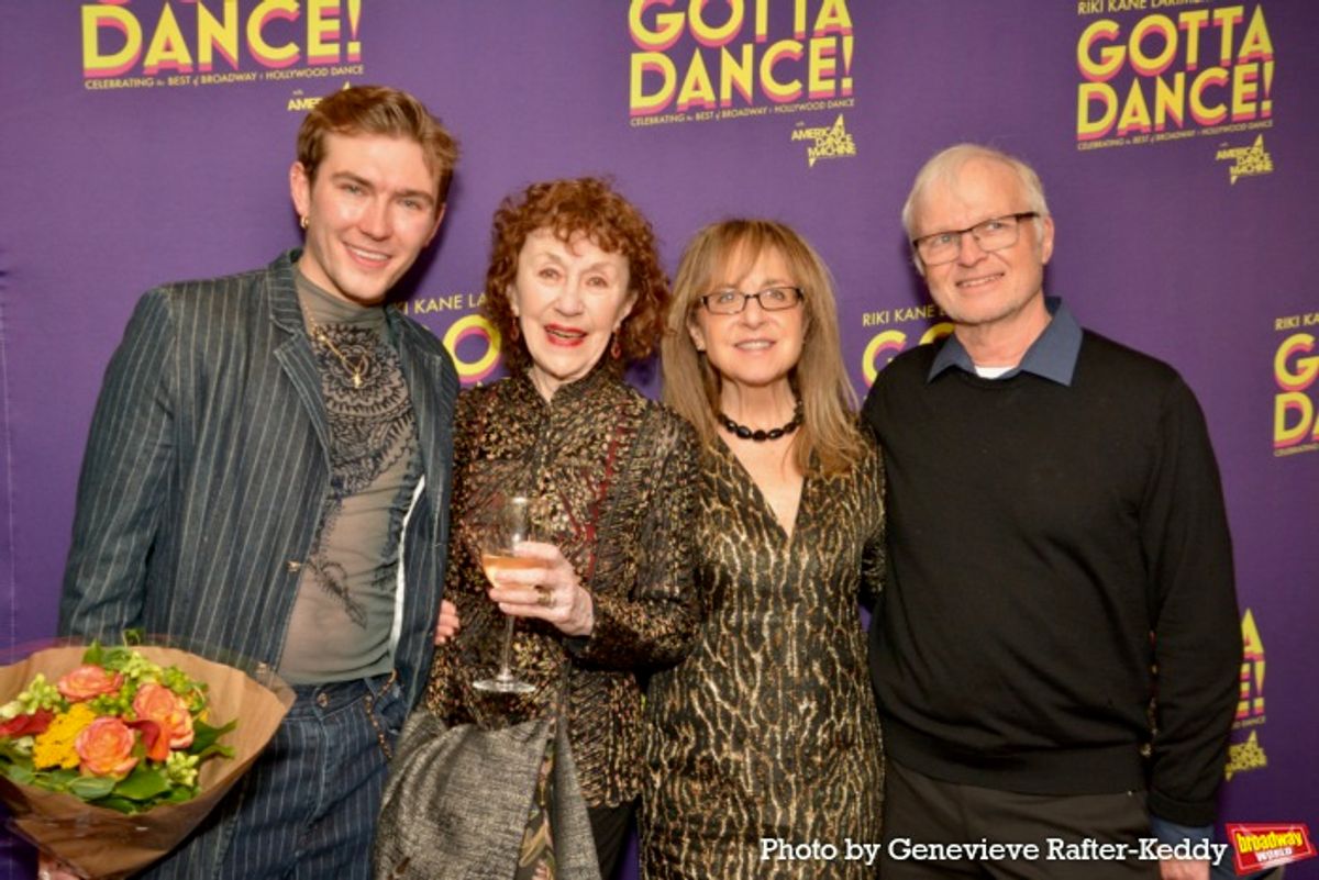 Drew Minard, Marilyn D'Honau (Original Cast of West Side Story), Nikki Feirt Atkins and Lars Rosager at 